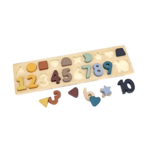 Puzzle formes & chiffres