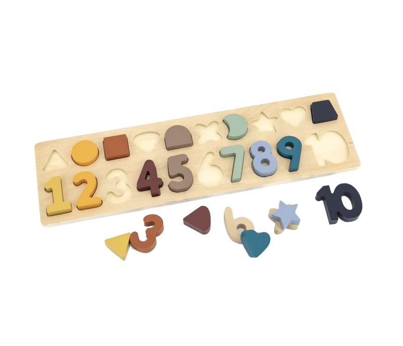 Puzzle formes & chiffres